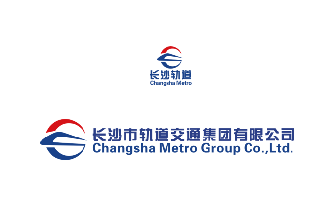 长沙轨道交通地铁logo矢量图