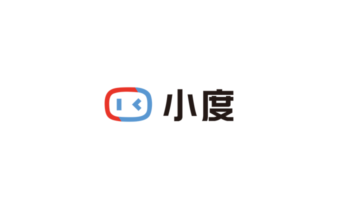 小度logo标志矢量图