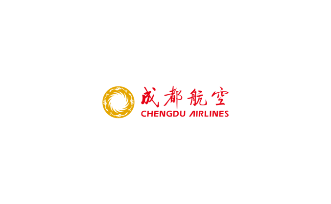 成都航空logo标志矢量图