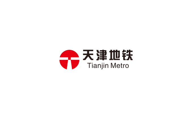 天津地铁logo标志矢量图