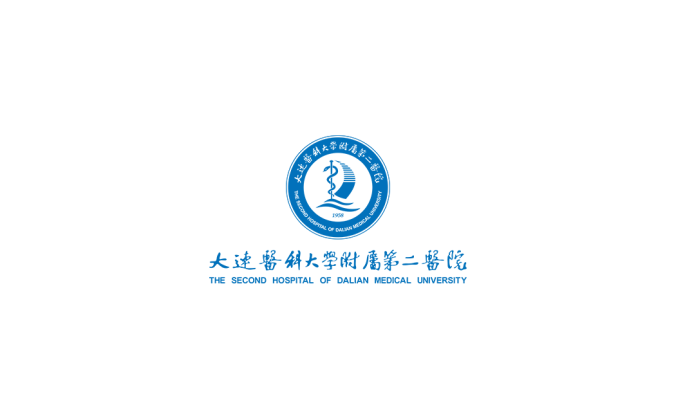 大连医科大学附属第二医院logo标志矢量图