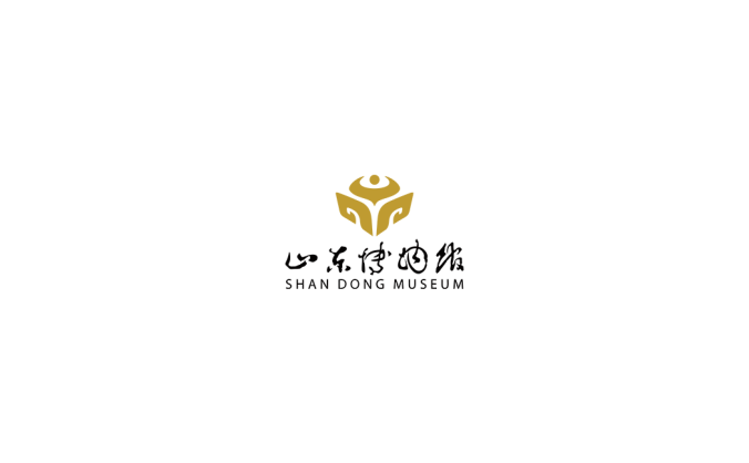 山东博物馆logo标志矢量图