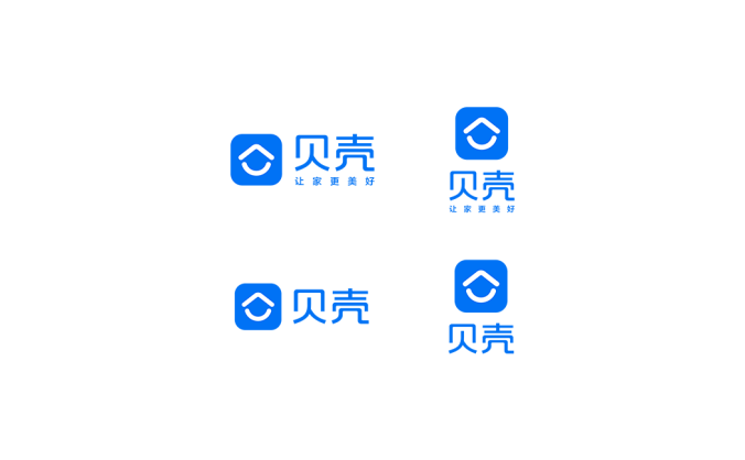 贝壳找房logo标志矢量图