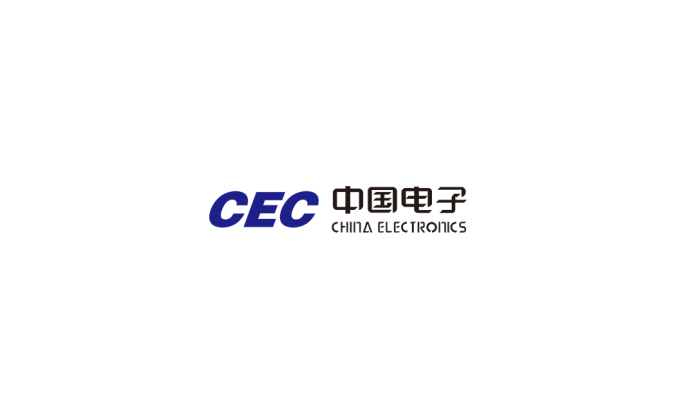 中国电子logo标志矢量图