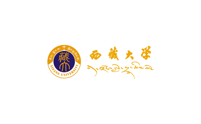 大学校徽系列:西藏大学标志矢量图