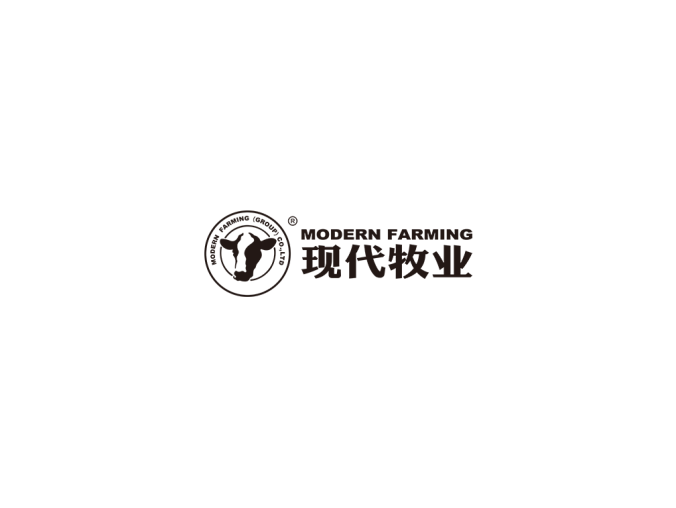现代牧业logo标志矢量图