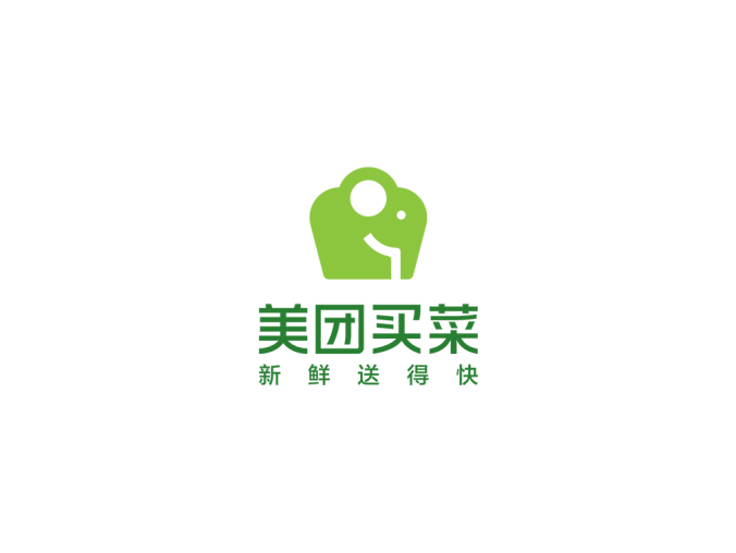 美团买菜logo矢量图