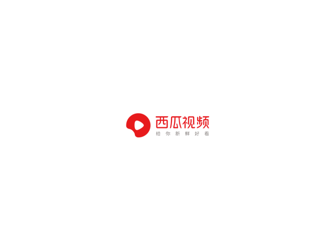 西瓜视频logo标志矢量图