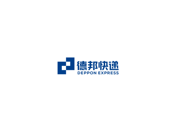 德邦快递标志矢量图