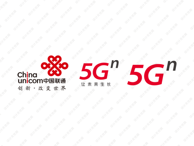 中国联通5G logo标志矢量图