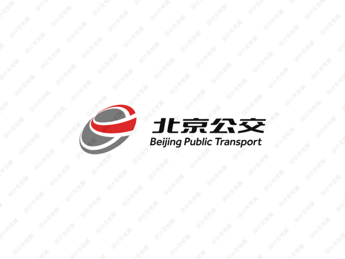 北京公交logo标志矢量图