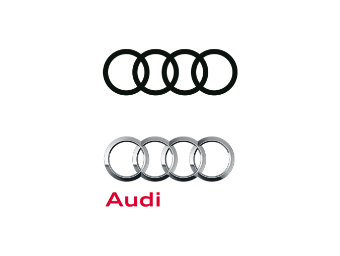 Audi奥迪标志矢量图
