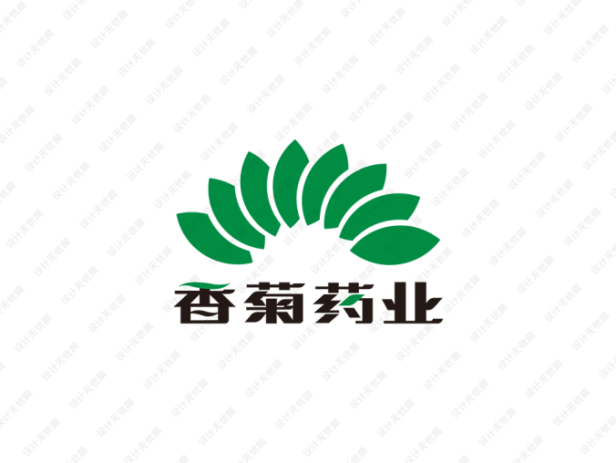 香菊药业logo标志矢量图