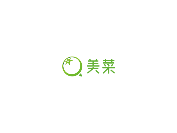美菜logo标志矢量图