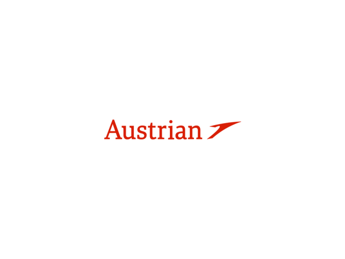 奥地利航空(Austrian Airlines)标志矢量图