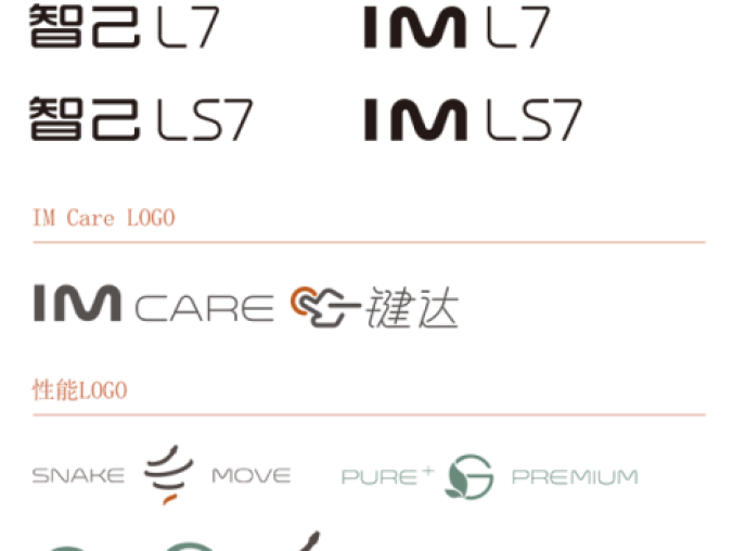 IM智己汽车logo矢量图