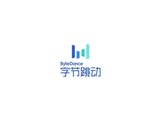 字节跳动logo标志矢量图