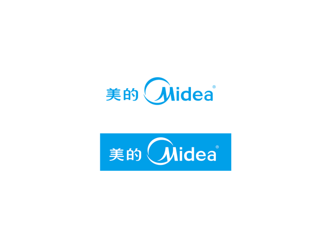 美的电器标志矢量图
