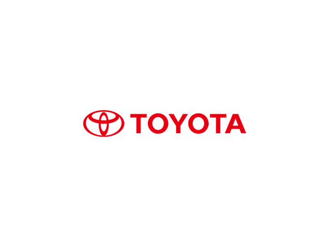 TOYOTA丰田汽车标志矢量图
