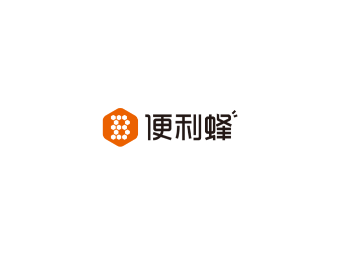 便利蜂便利店logo标志矢量图