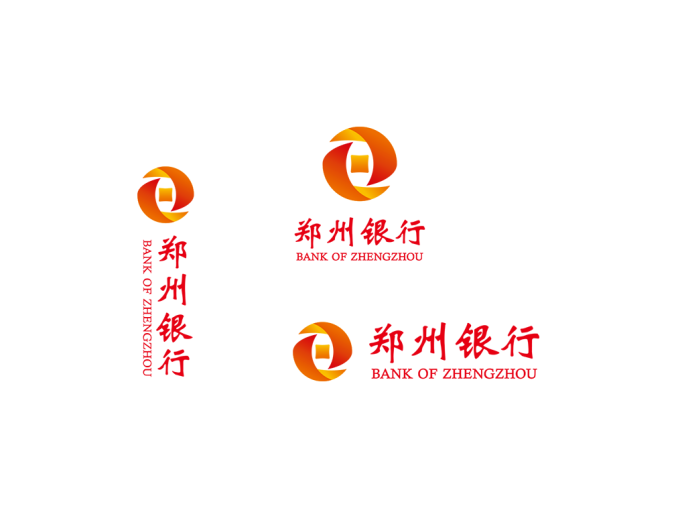 郑州银行标志矢量图