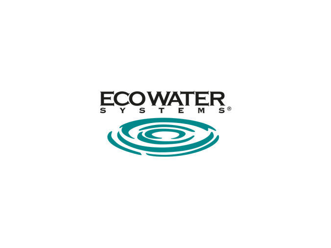 怡口净水(ECOWATER)logo标志矢量图