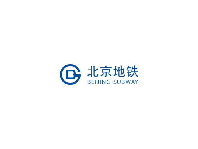 北京地铁logo标志矢量图