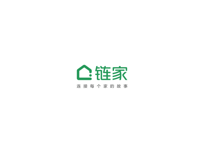 链家logo标志矢量图