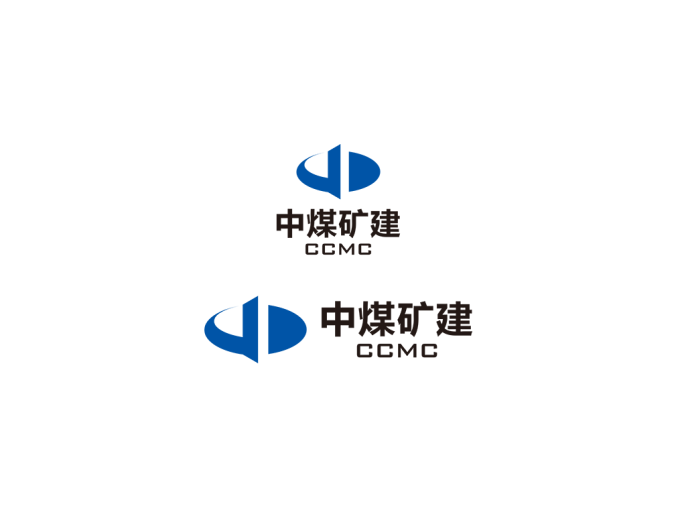 中煤矿建logo标志矢量图