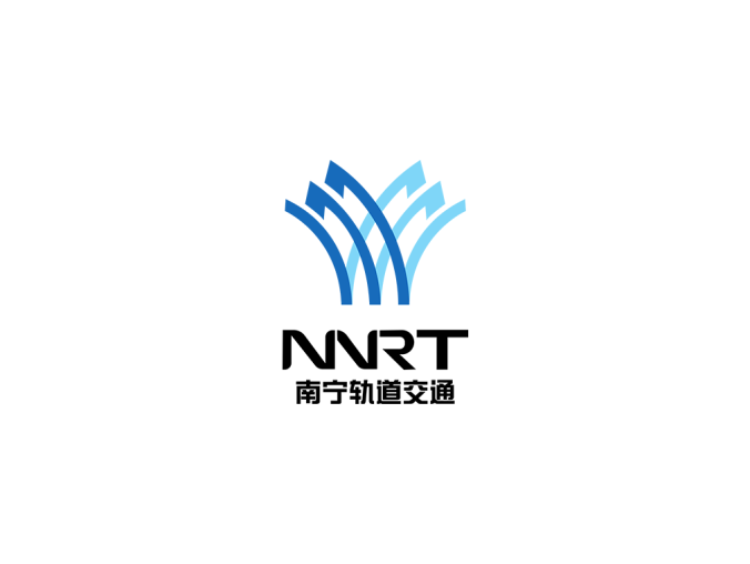 南宁轨道交通地铁logo矢量图