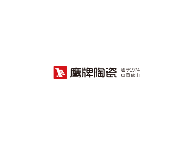 鹰牌陶瓷logo标志矢量图