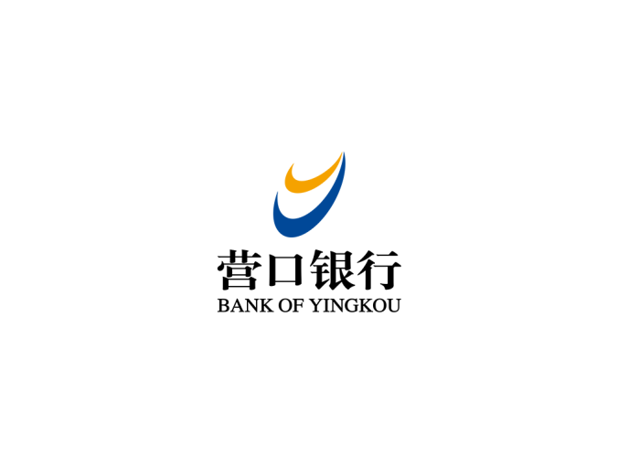 营口银行logo标志矢量图
