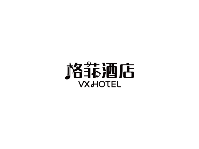 格菲酒店logo标志矢量图