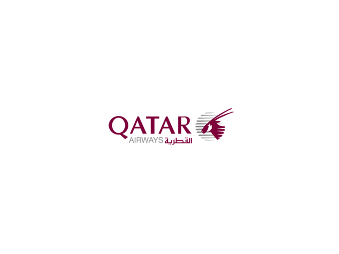 卡塔尔航空(Qatar Airways)标志矢量图