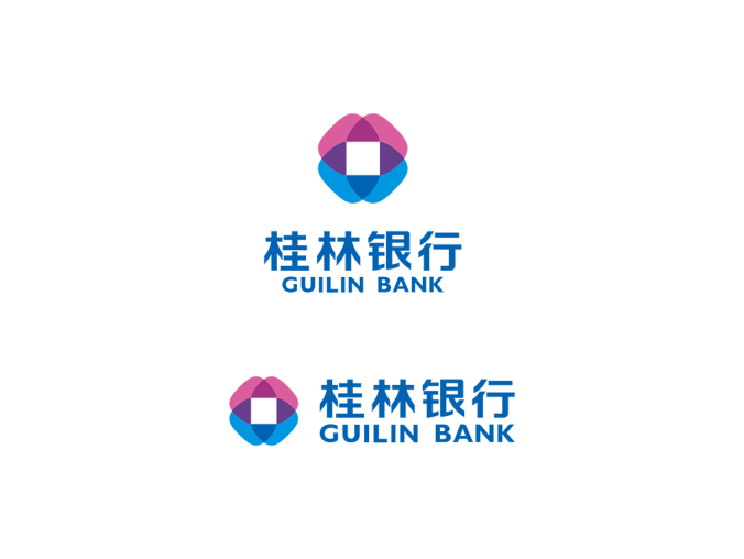 桂林银行标志矢量图