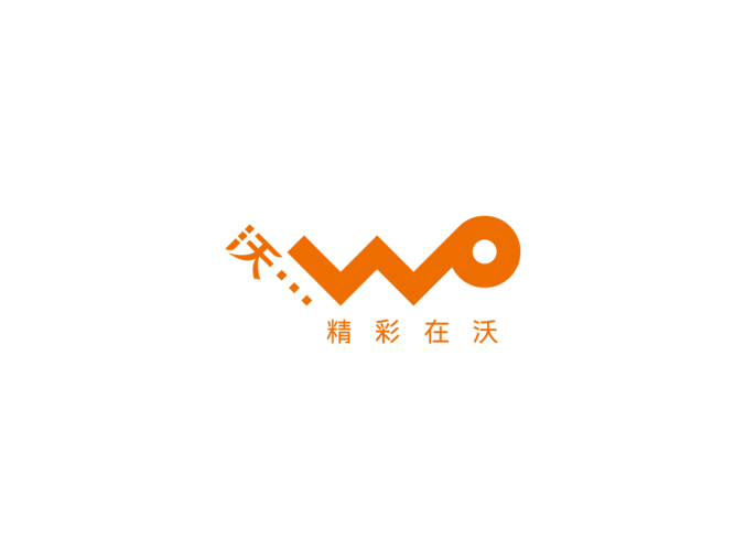 中国联通沃标志矢量图