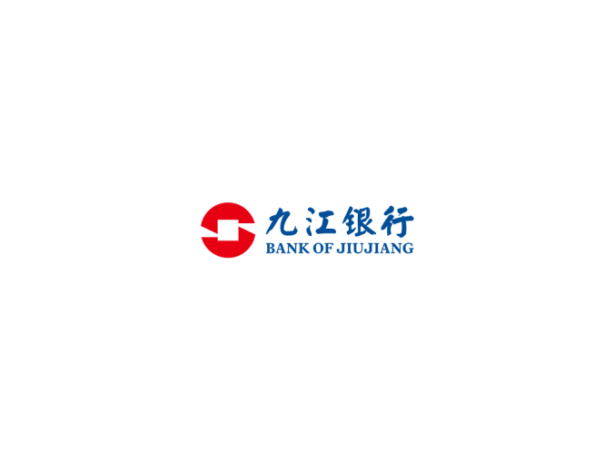 九江银行logo标志矢量图