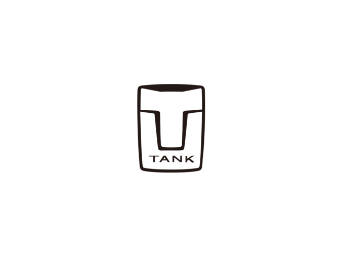 坦克汽车logo矢量图