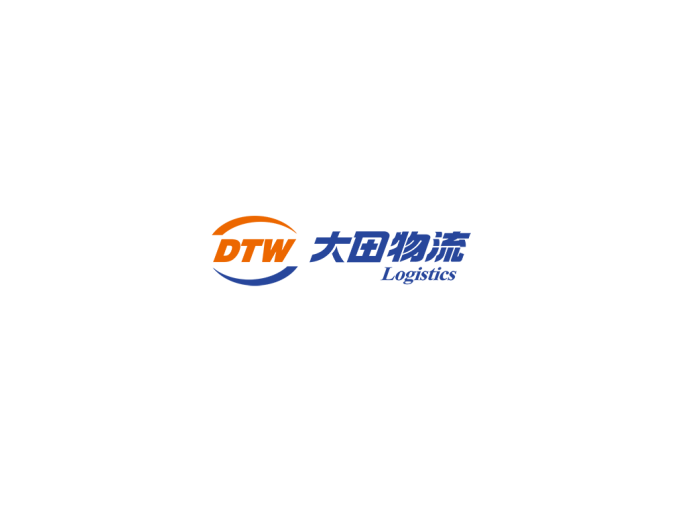 大田物流标志矢量图