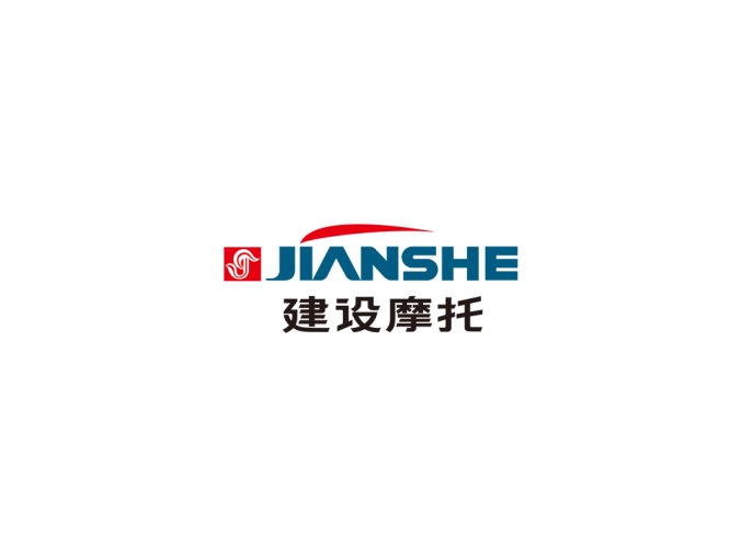 建设摩托标志矢量图