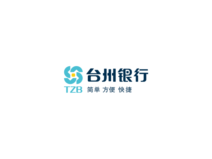 台州银行标志矢量图
