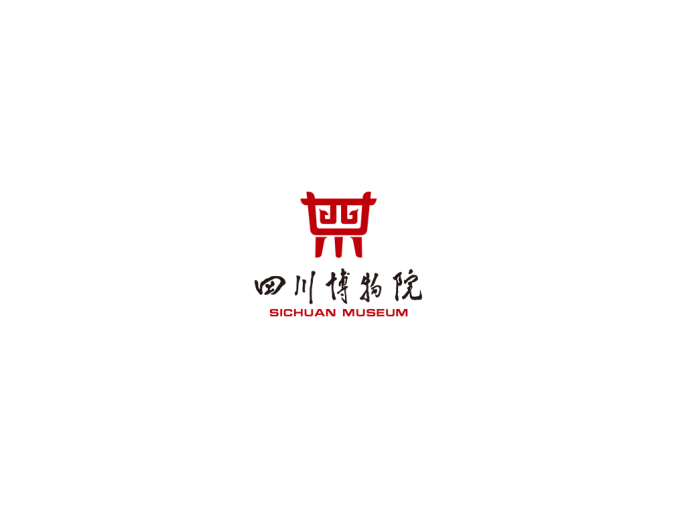 四川博物院logo标志矢量图