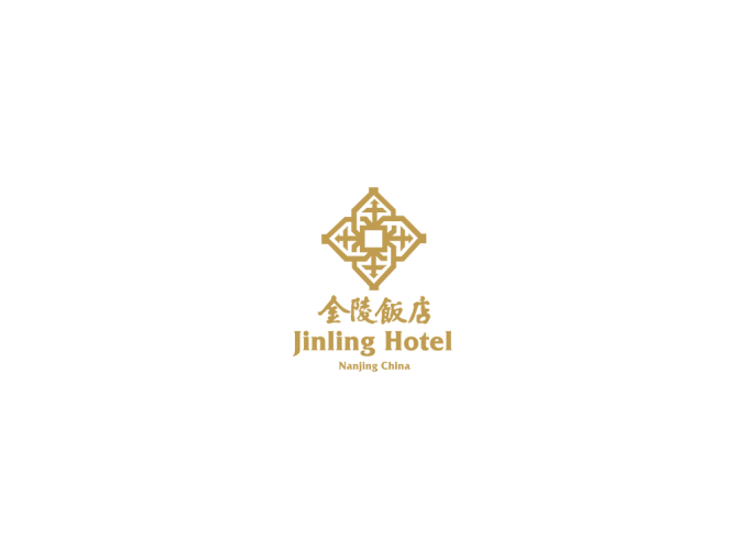 金陵饭店logo标志矢量图