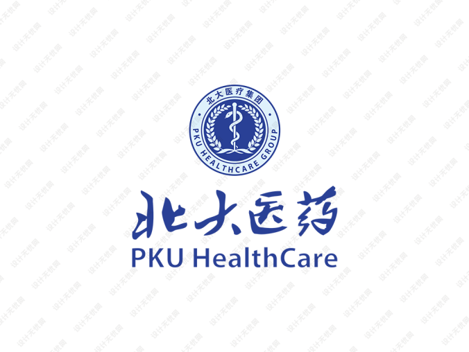 北大医药logo标志矢量图