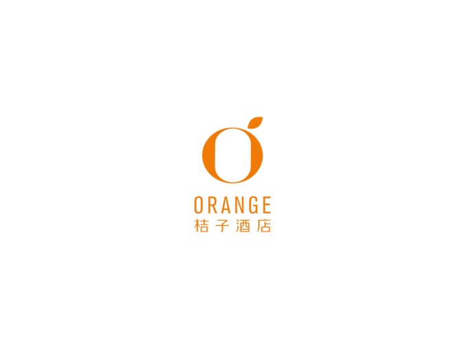 桔子酒店logo矢量图