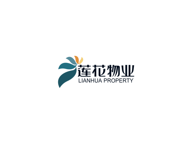 莲花物业logo标志矢量图