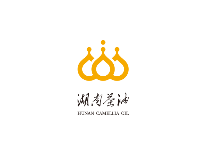 湖南茶油logo标志矢量图