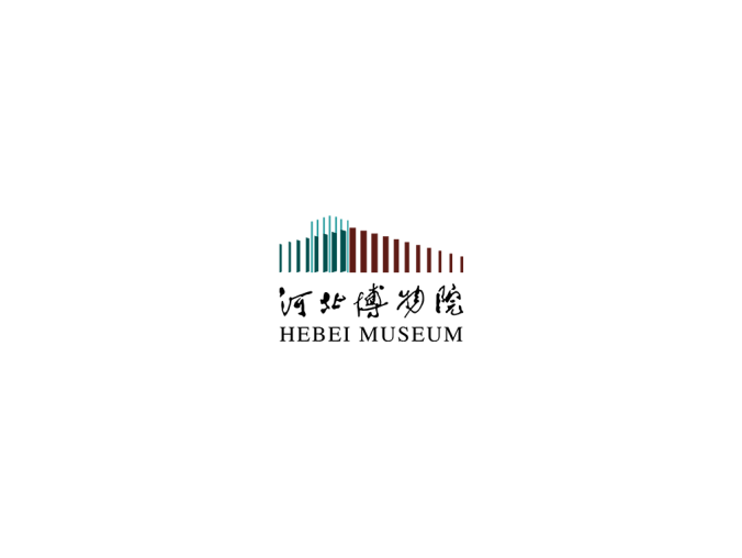 河北博物院logo标志矢量图