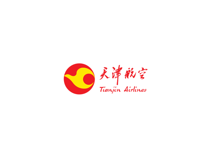 天津航空logo标志矢量图