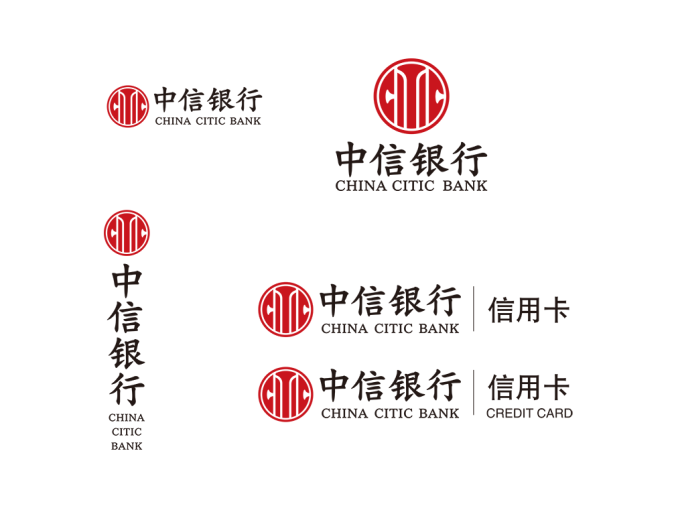 中信银行矢量标志下载